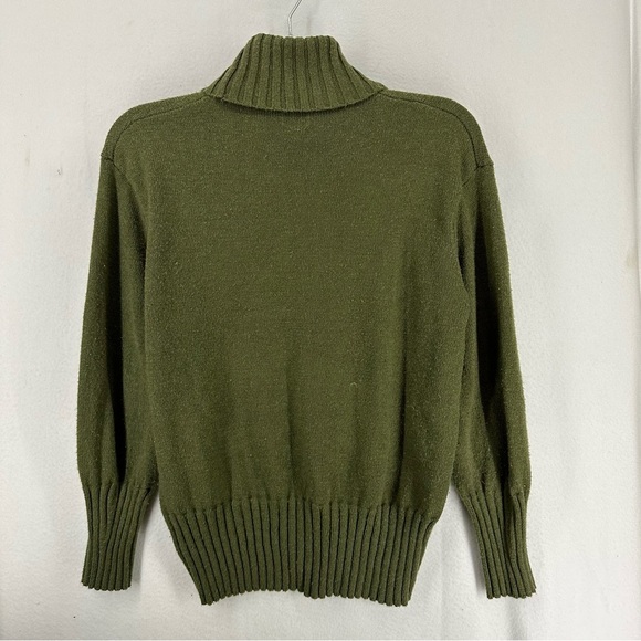 A New Day Turtleneck Knit Sweater M Green - Picture 6 of 9